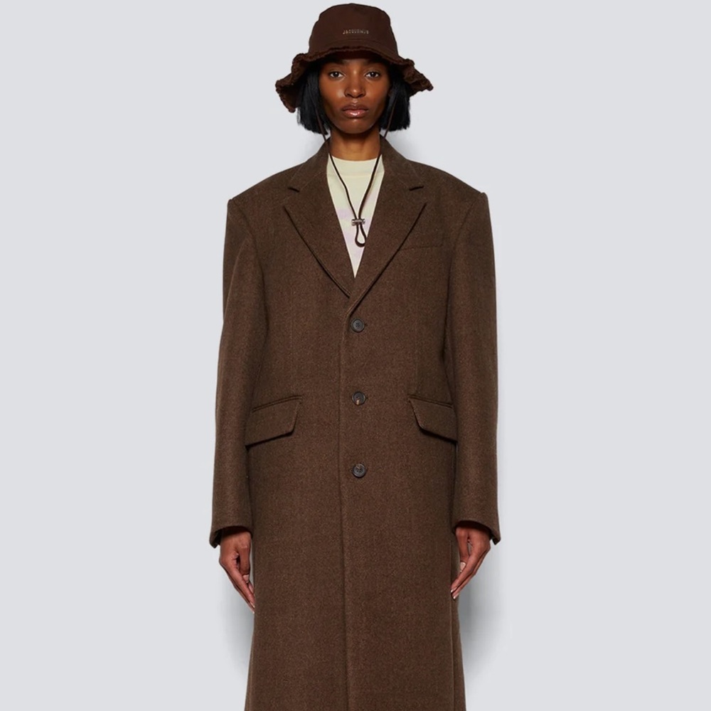 Wardrobe.NYC Brown 100% Wool Coat